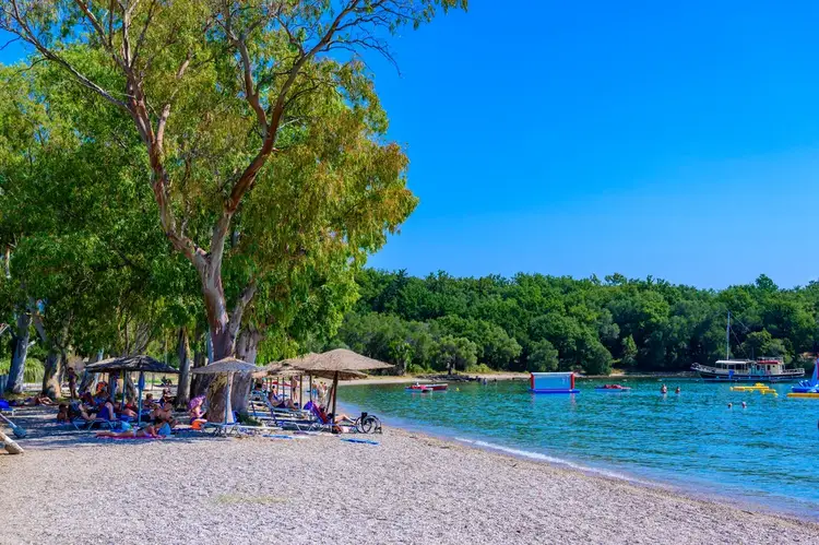 Villaggio di Dassia 1 spiaggia dassia corfu grecia