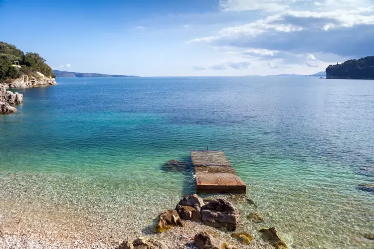 Spiaggia di Kalami 1 spiaggia kalami corfu grecia