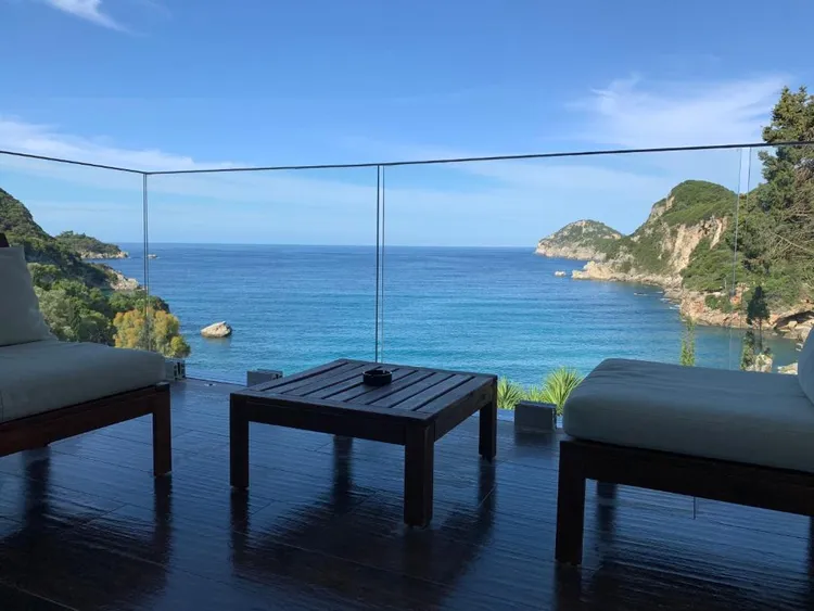 Spiaggia di Liapades 3 hotel rokamare liapades corfu