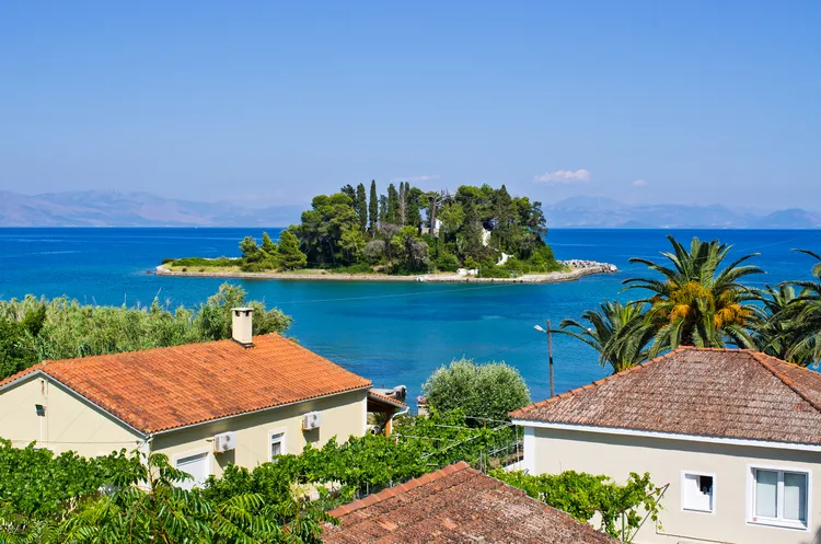 Monastero di Vlacherna 4 isola pontikonissi corfu grecia