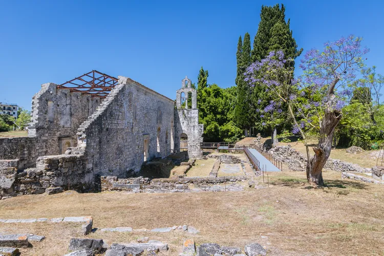 Monastero di Vlacherna 5 sito paleopolis corfu grecia