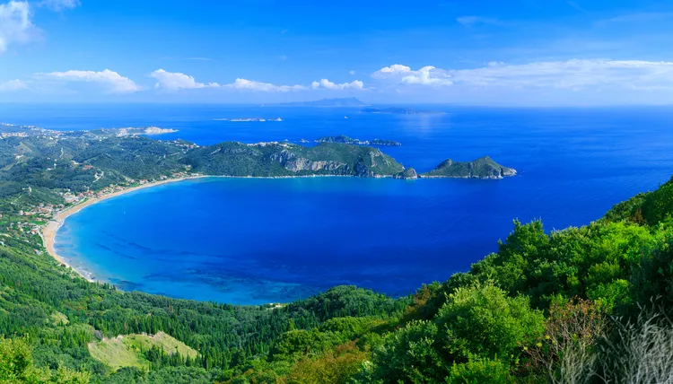 Le migliori spiagge di Corfù 12 spiaggia di agios stefanos a corfu