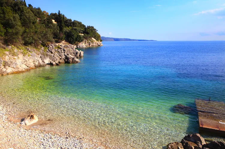 Le migliori spiagge di Corfù 24 spiaggia di kalami corfu