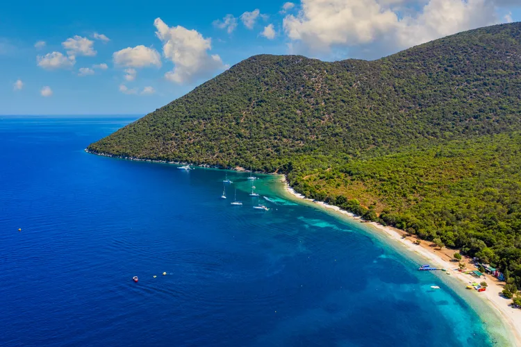 Le migliori spiagge di Corfù 7 spiaggia kerasia corfu grecia